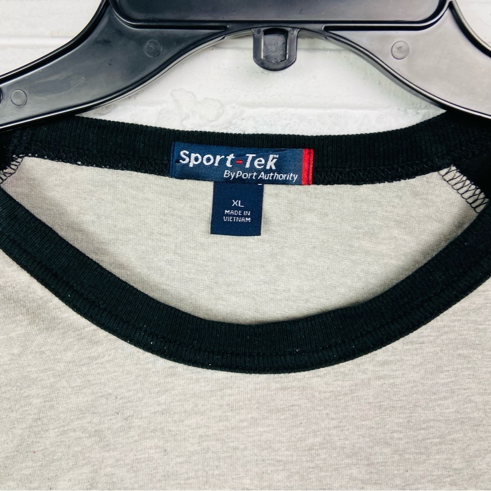 Sports tek Gray and Black Raglan Ohio State Graphic cotton Tee size XL - Picture 7 of 8